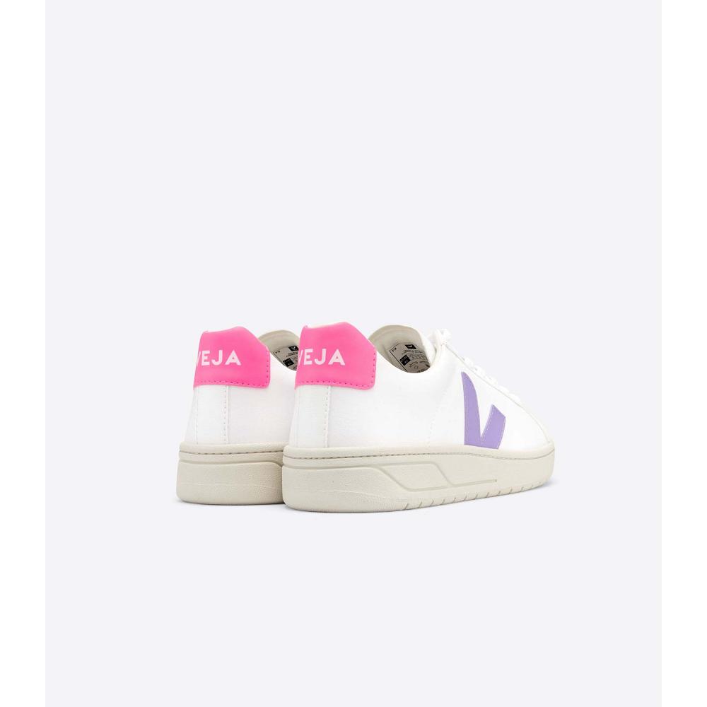 Veja URCA CWL Women's Shoes White/Purple/Pink | NZ 563CTV